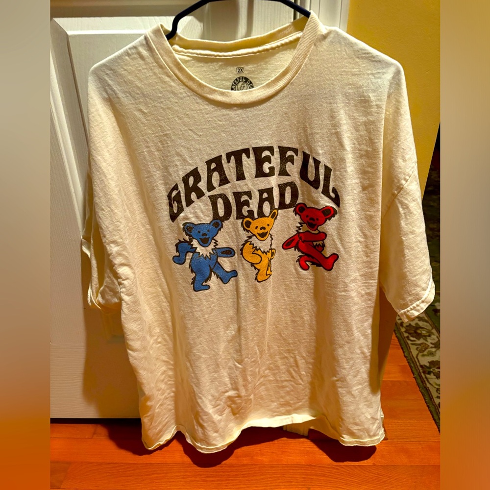 Grateful Dead original dancing bears concert t-shirt, 2X